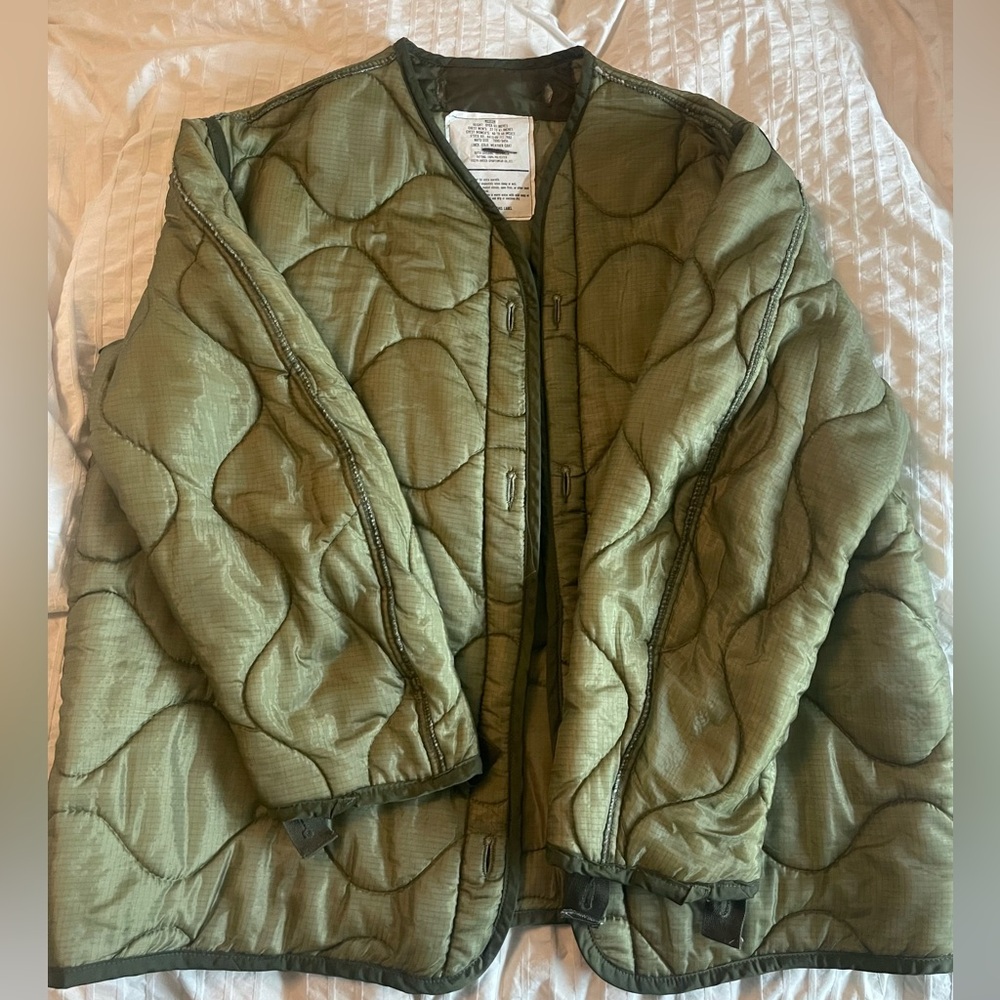 Vintage military liner jacket